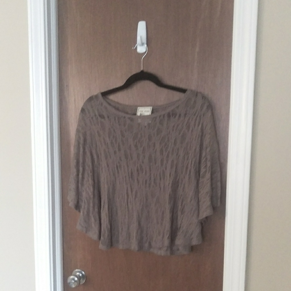 Brown Lace Top